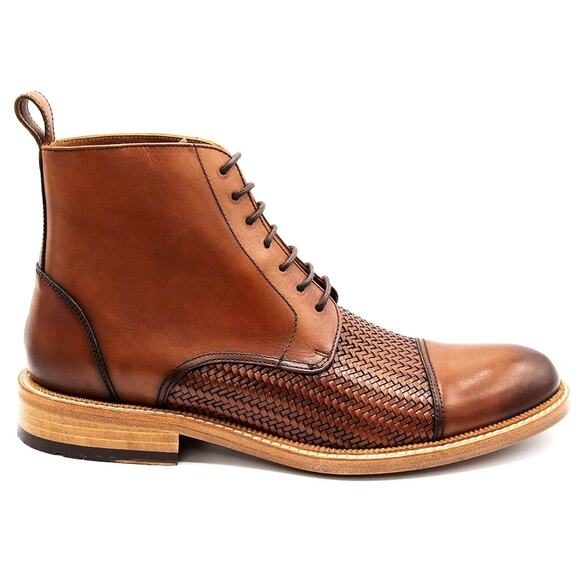 GINANNI Mens 12 Mount Solaro Italian Calf Leather Chukka Boot NWB 40% OFF $365 - Picture 2 of 11